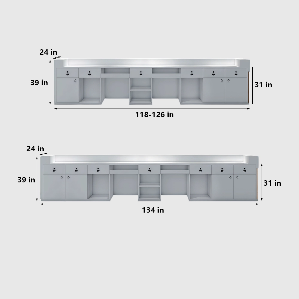 Industrial Style Stainless Steel Cashier Counter - image 10