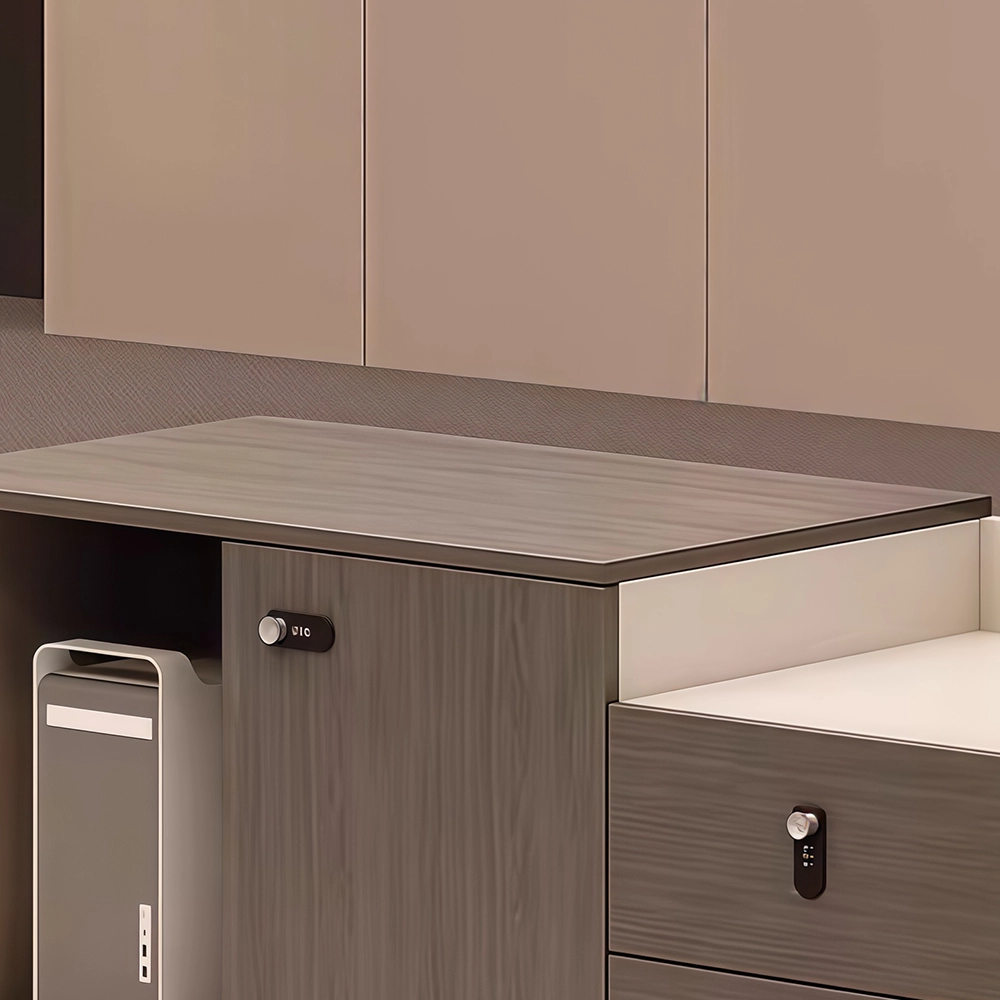 Lockable Under-Desk Mobile File Cabinet with Drawers - image 5