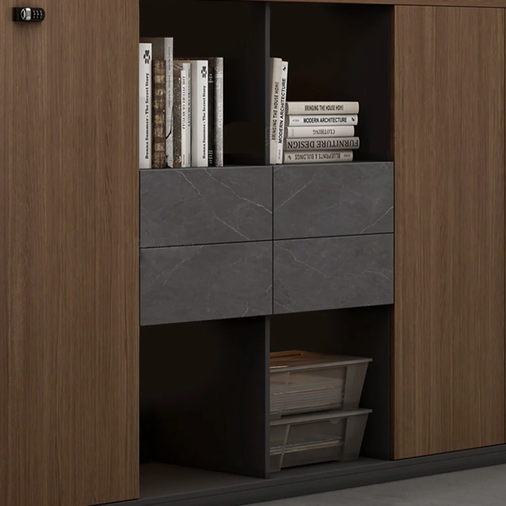 Long Low Credenza for Office Documents & Files - image 4