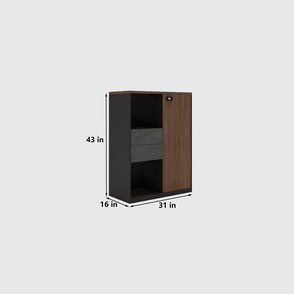 Long Low Credenza for Office Documents & Files - image 6
