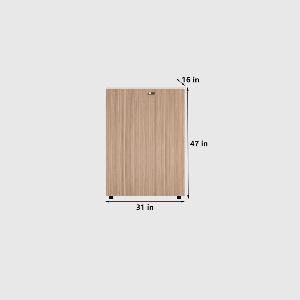 Low Office Storage Cabinet with Lock - image 7