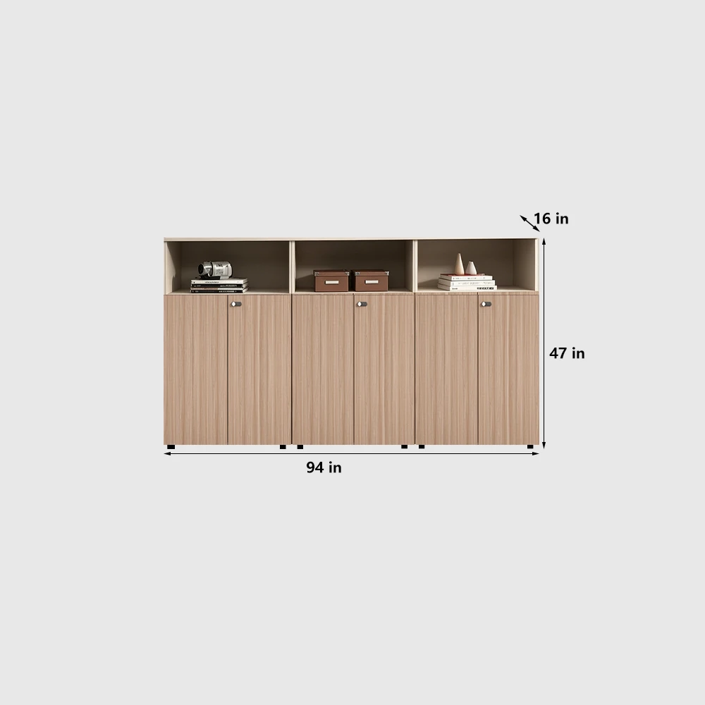 Low Office Storage Cabinet with Lock - image 10