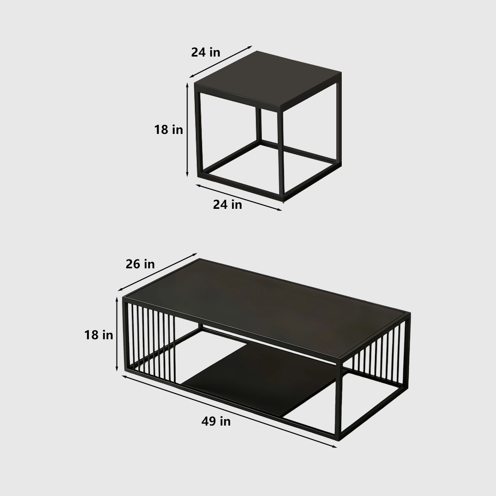 Minimalist Modern Metal-Frame Sofa - image 8