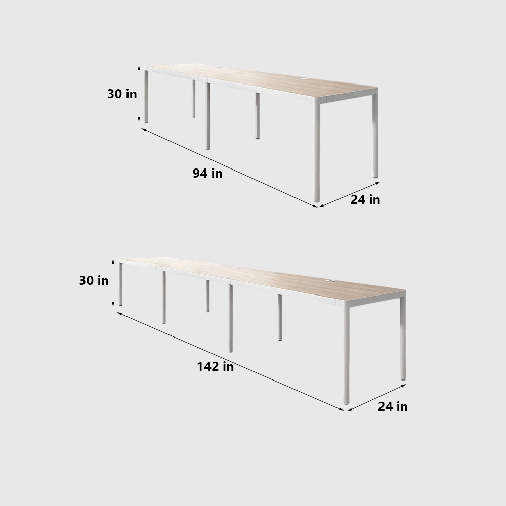 Minimalist Office Desk for Employees - image 9