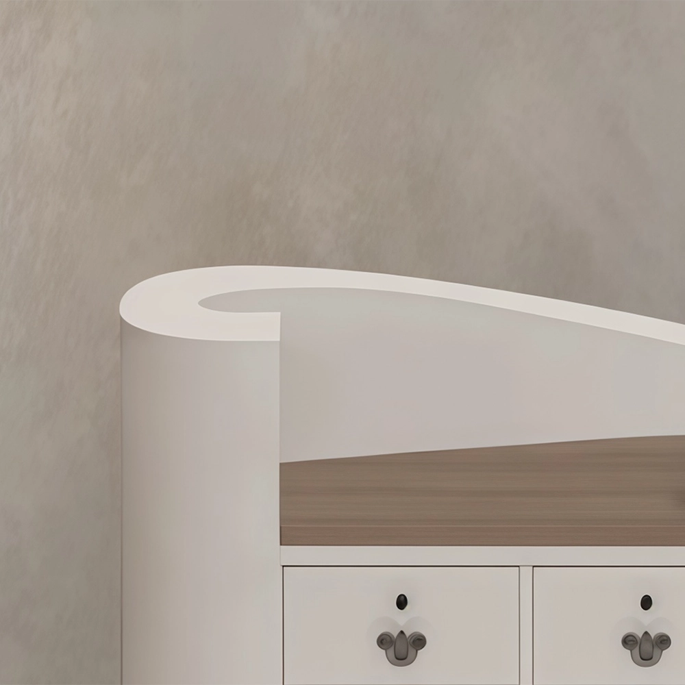 Minimalist Salon Reception Counter for Stores - image 4
