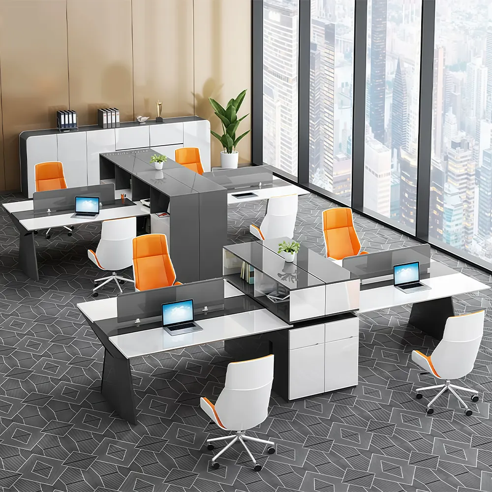 Modern Employee Desk with Ergonomic Design - image 2