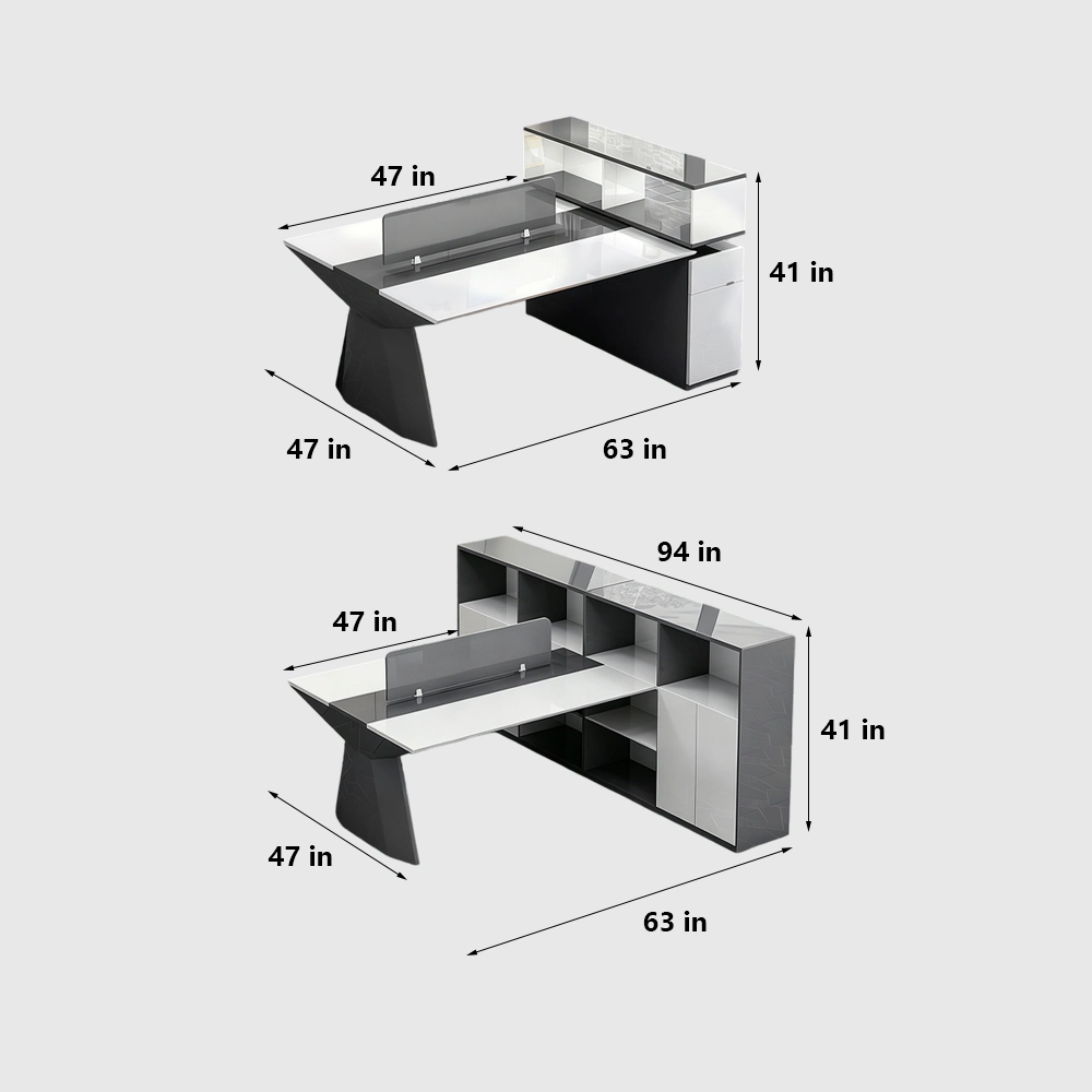Modern Employee Desk with Ergonomic Design - image 7