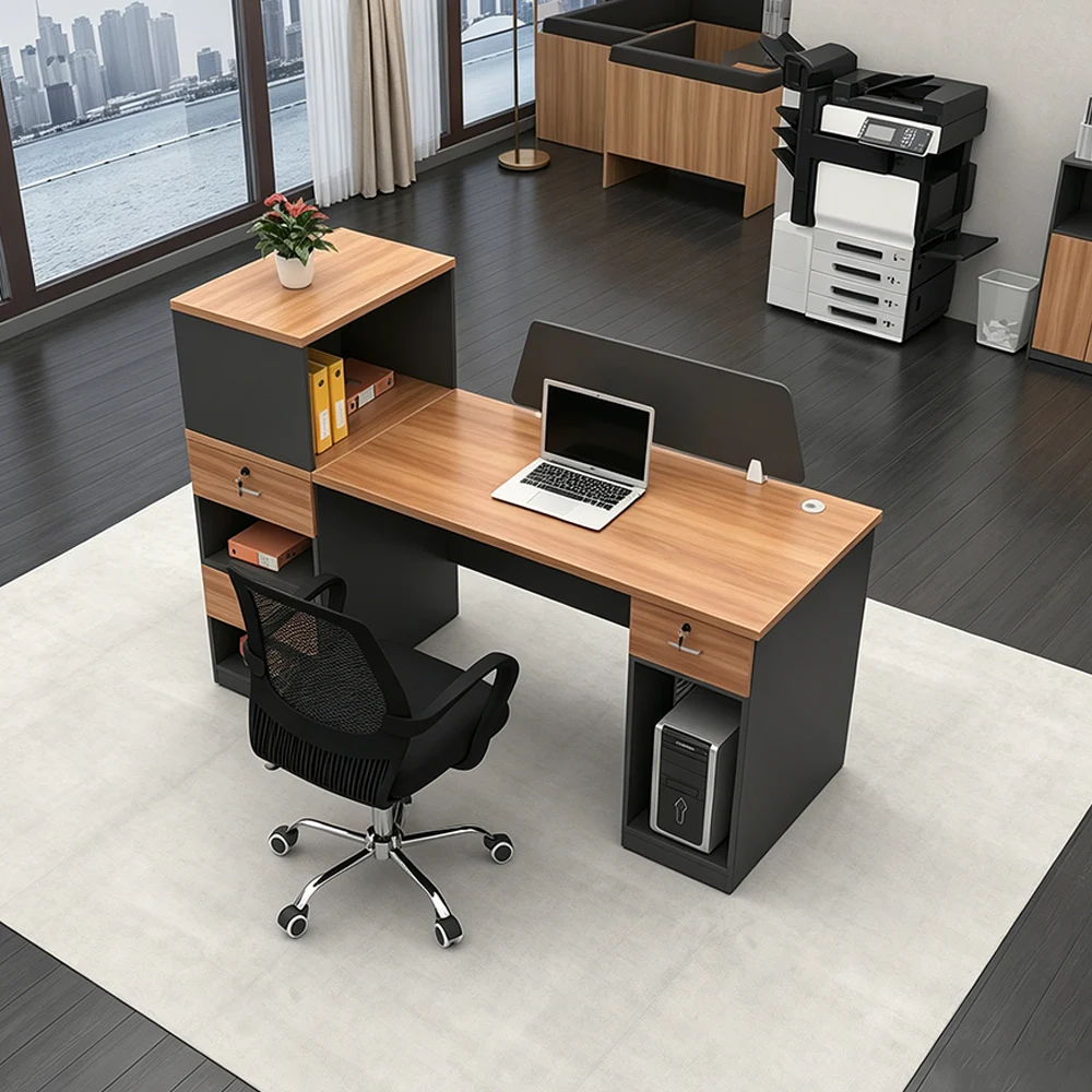 Modern Multi-Seat Office Desk for Staff & Finance - image 2