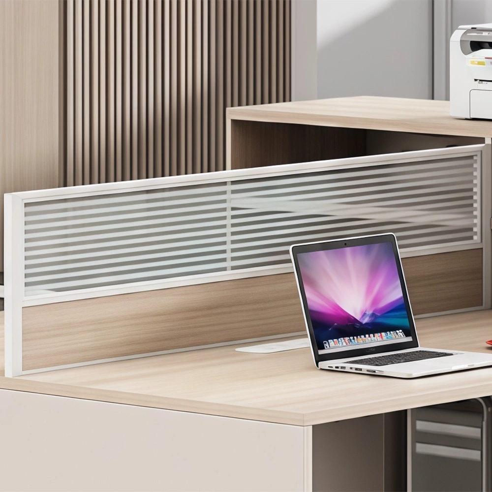 Modern Office Cubicle Desk with Partition - image 6