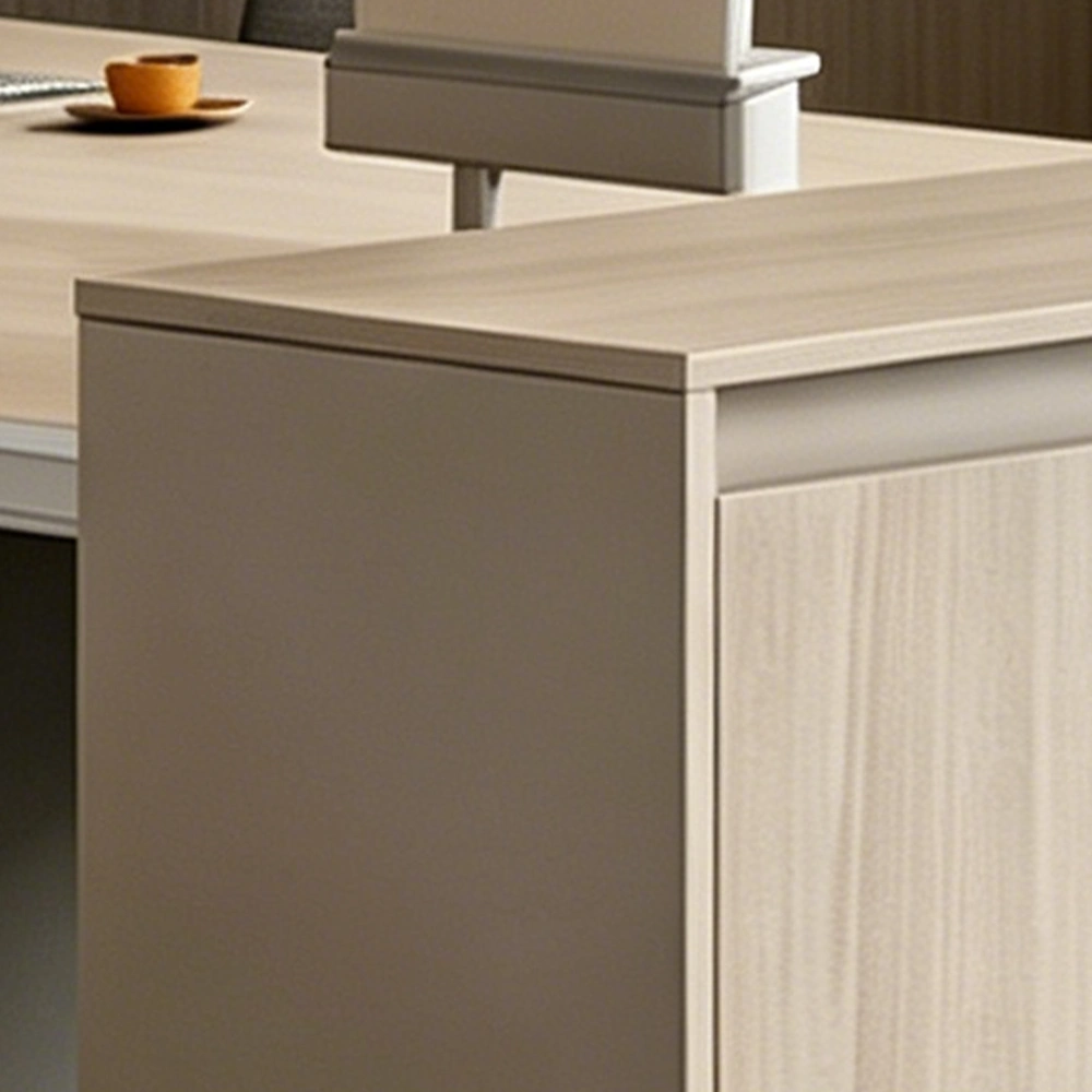 Modern Simple Wooden Office Filing Cabinet - image 5
