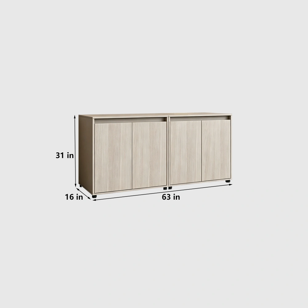 Modern Simple Wooden Office Filing Cabinet - image 7