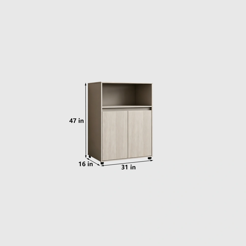 Modern Simple Wooden Office Filing Cabinet - image 9