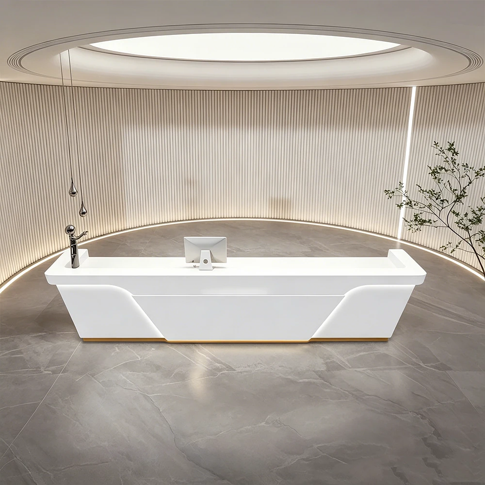 Multi-Purpose Light Luxury Front Desk - image 2