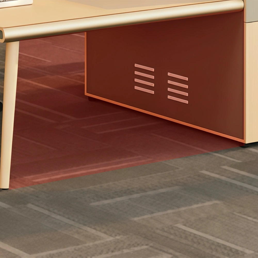 Office Desk with Partition for Employee Workstations - image 5
