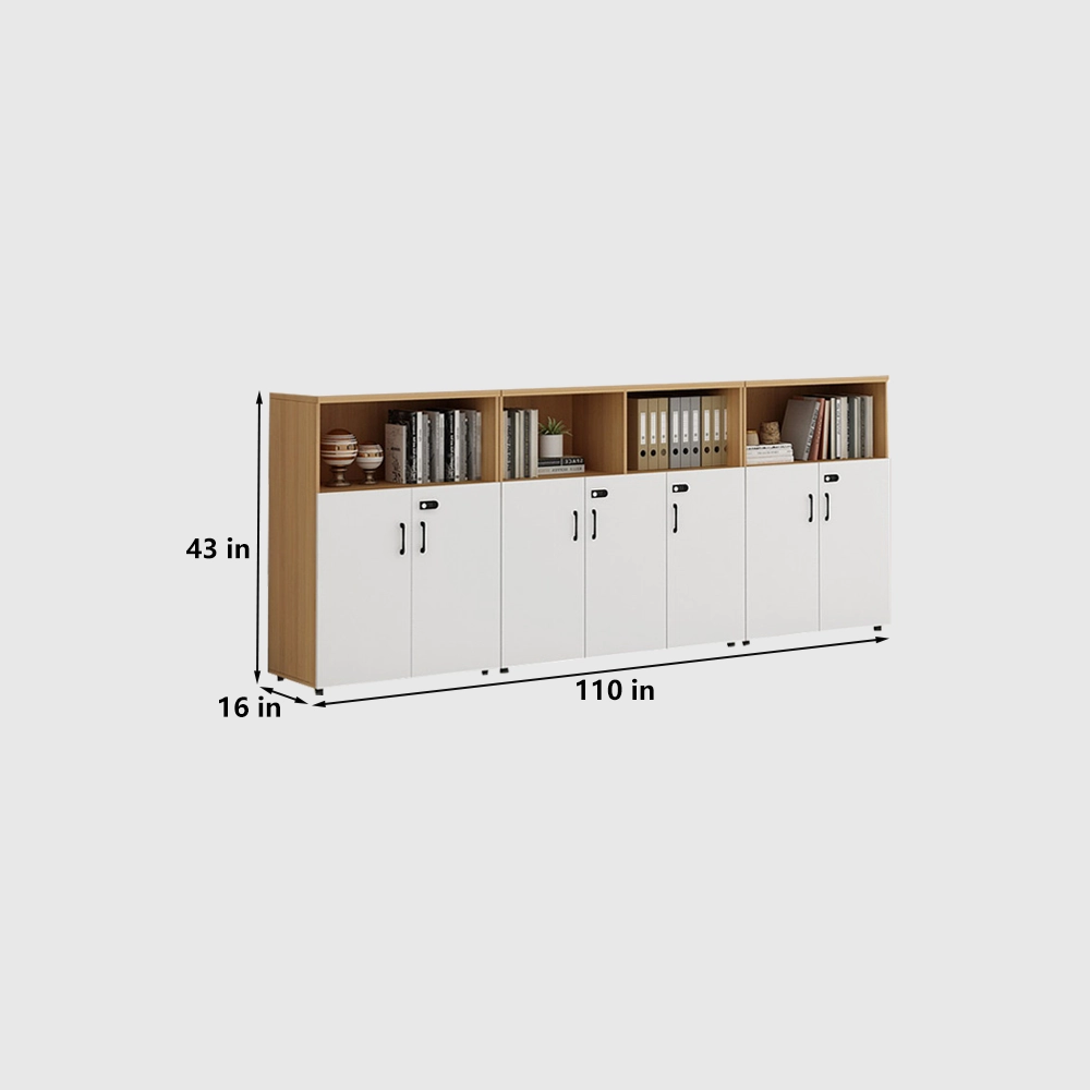 Office Filing Cabinet Low Storage Cabinet with Lock - image 16