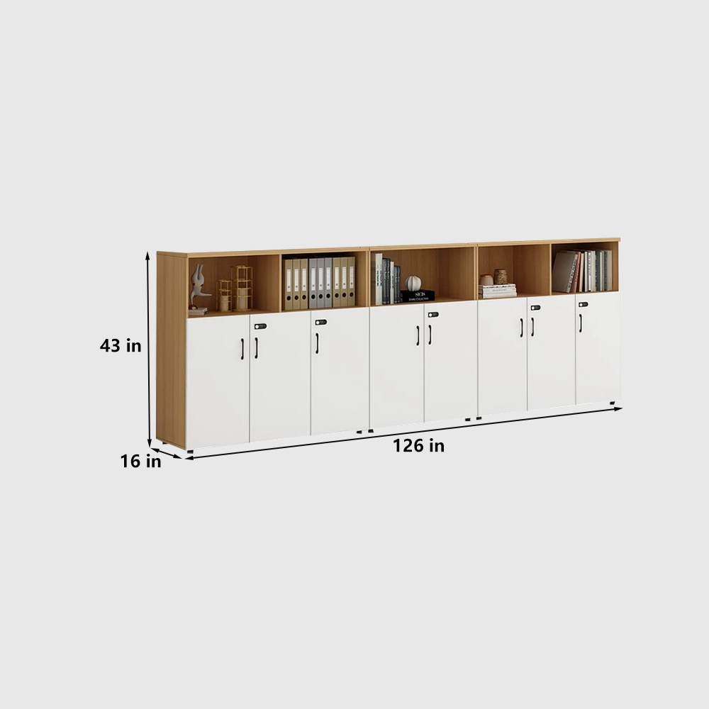 Office Filing Cabinet Low Storage Cabinet with Lock - image 19