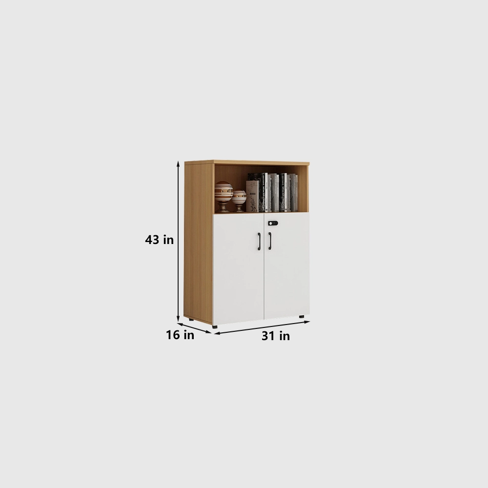 Office Filing Cabinet Low Storage Cabinet with Lock - image 7