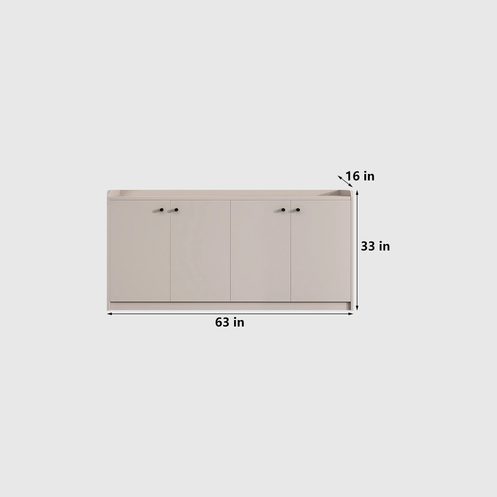 Office Side Cabinet with Drawers and Storage Compartments - image 10