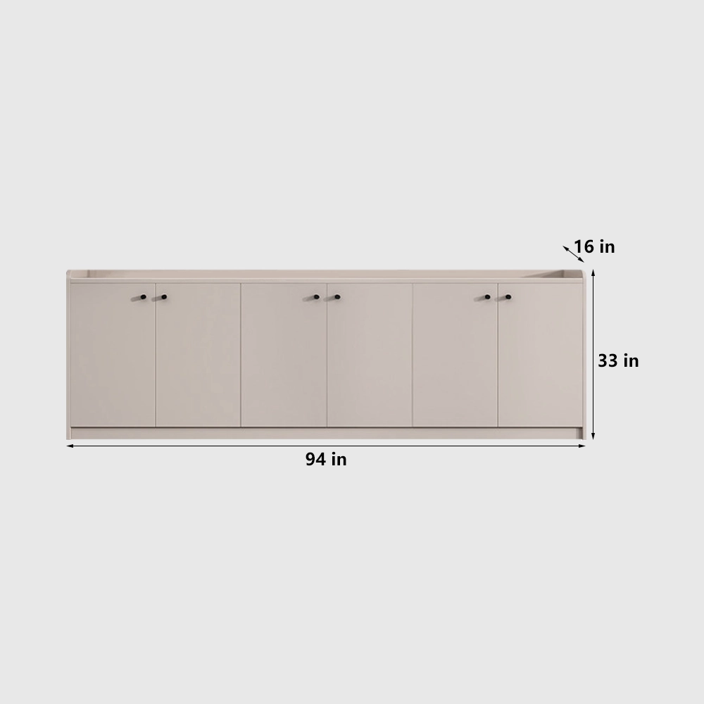 Office Side Cabinet with Drawers and Storage Compartments - image 13