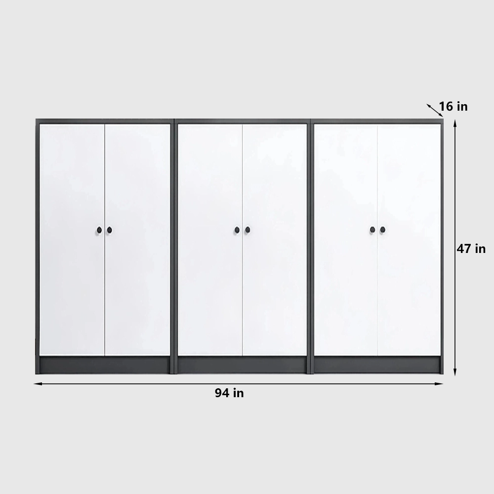 Office Storage Partition Cabinet with Lockable Drawers - image 12