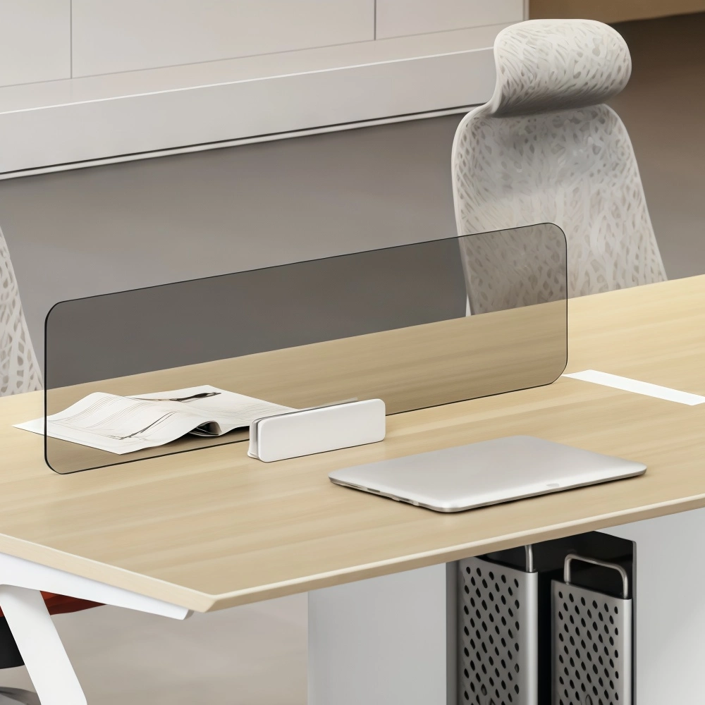 Office Workstation with Glass Partition - image 5