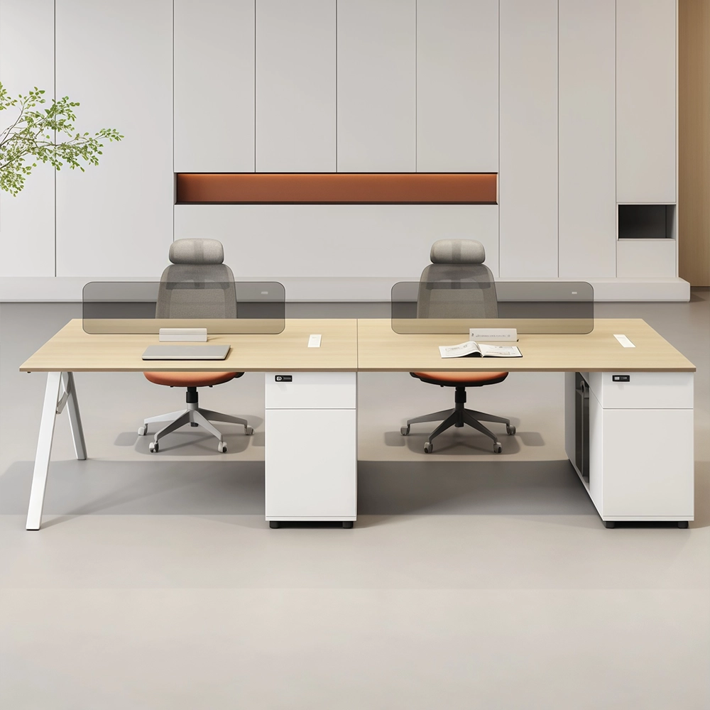 Office Workstation with Glass Partition - image 2