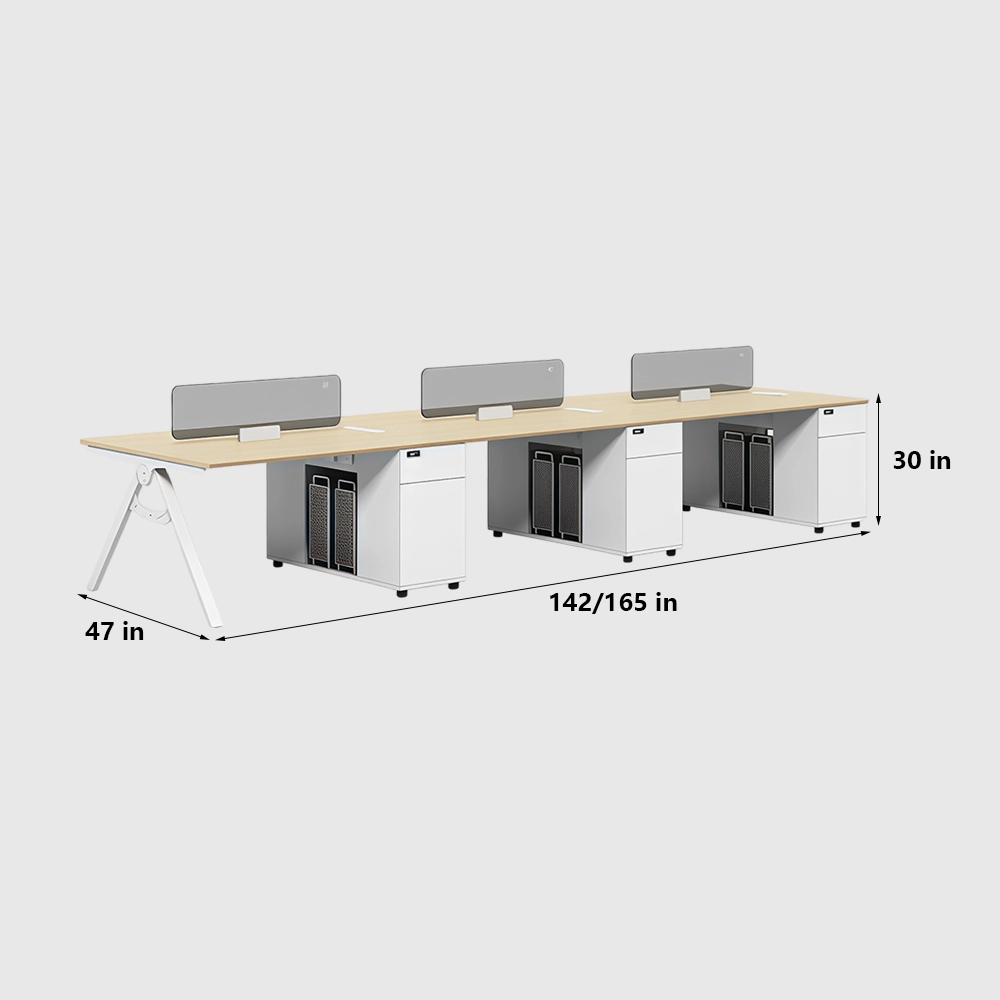 Office Workstation with Glass Partition - image 9