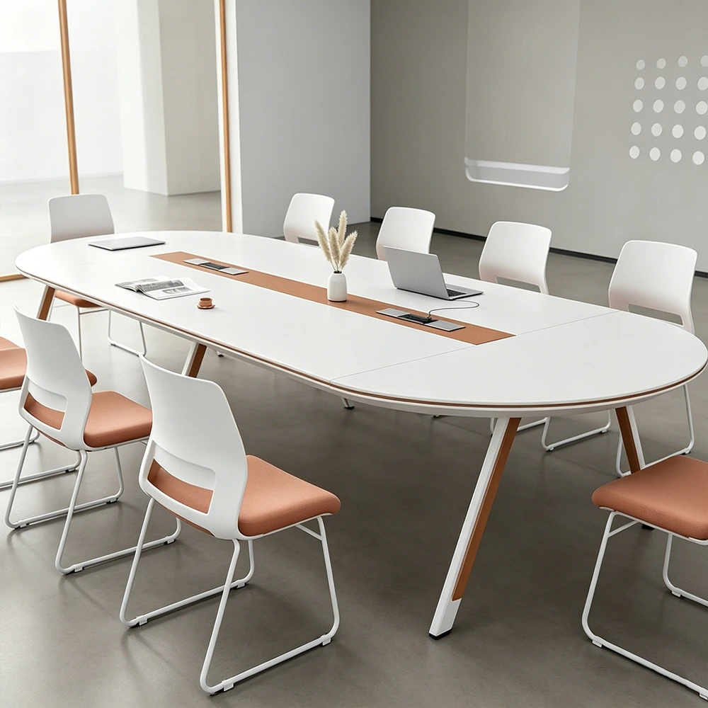 Oval Conference Table — Suitable for Business Negotiations - image 2