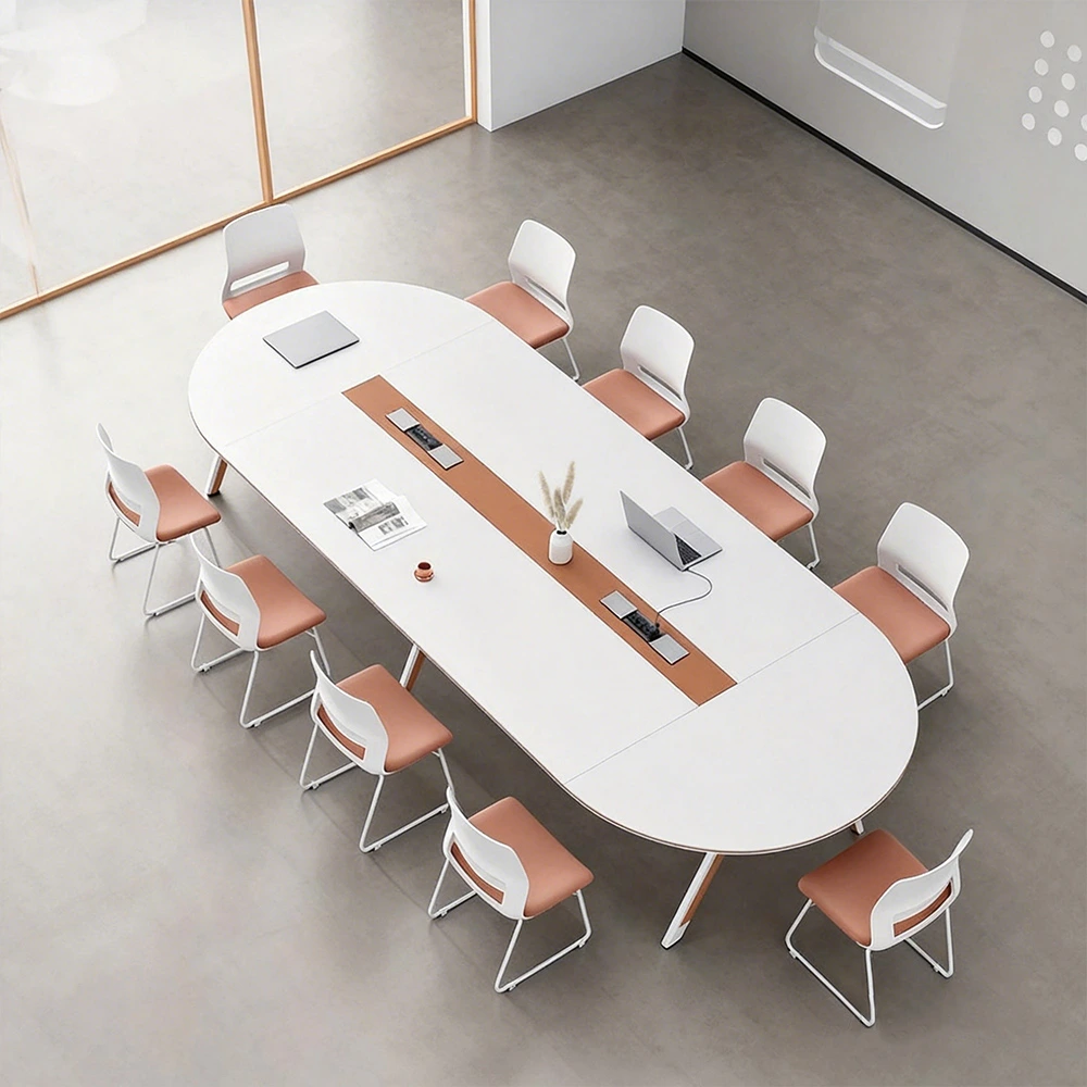 Oval Conference Table — Suitable for Business Negotiations - image 3