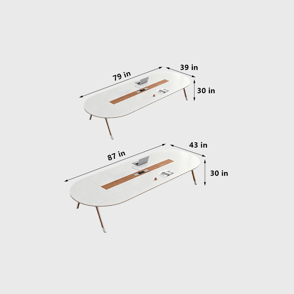 Oval Conference Table — Suitable for Business Negotiations - image 7