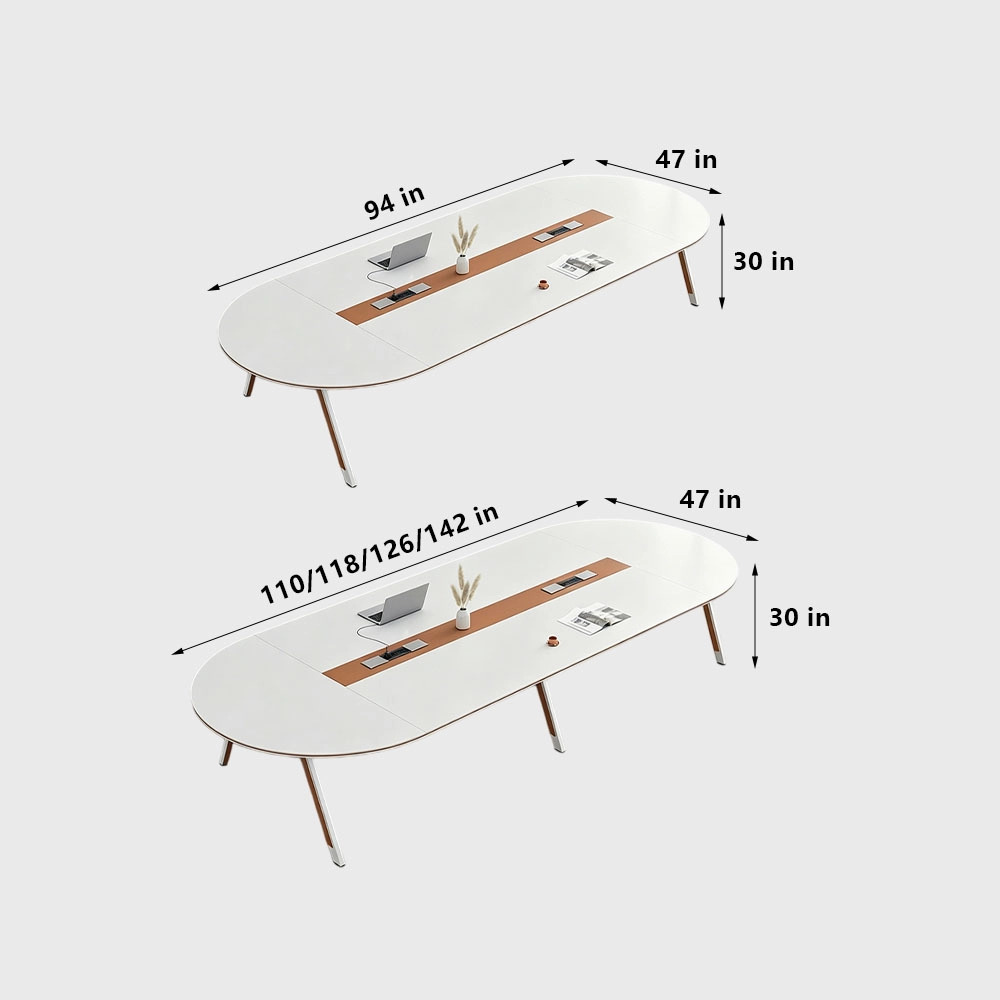 Oval Conference Table — Suitable for Business Negotiations - image 8