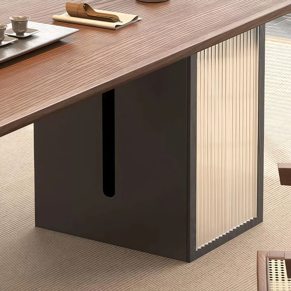 Oval Conference Table with Built-in Kettle - image 4