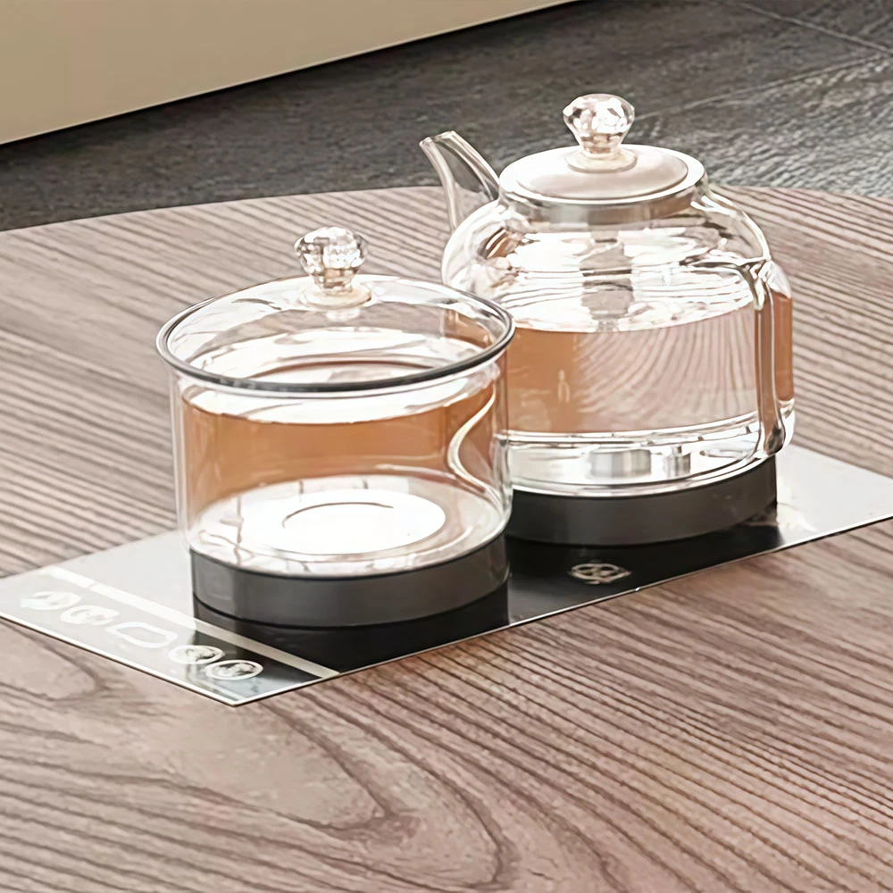 Oval Conference Table with Built-in Kettle - image 5