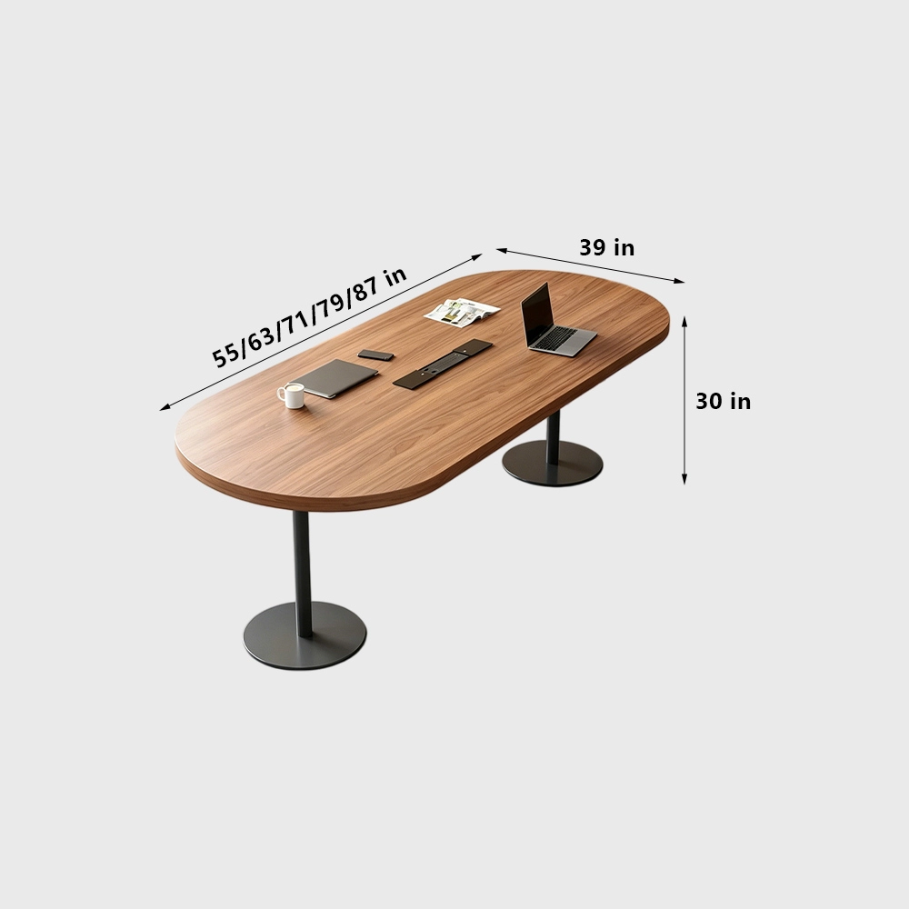 Oval Meeting Desk for Corporate Talks & Group Discussions - image 7