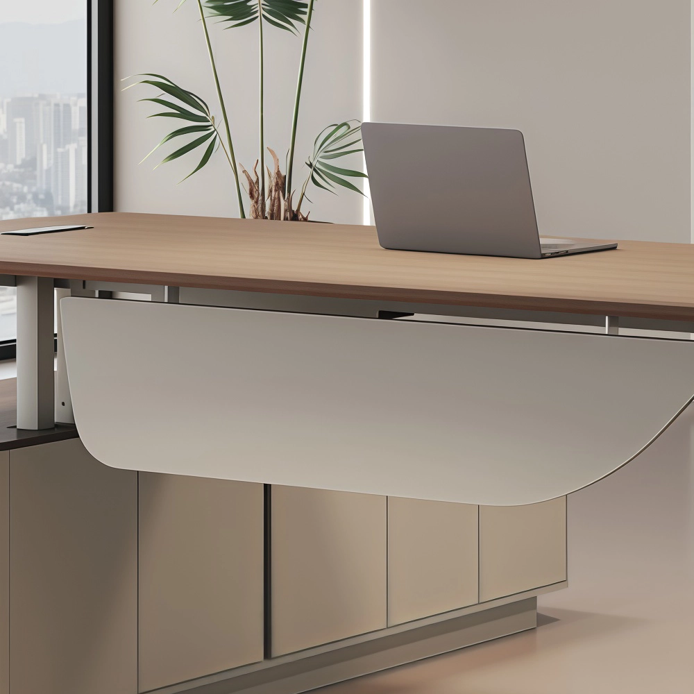 Quiet Electric Lift Desk for President and Manager Office - image 4