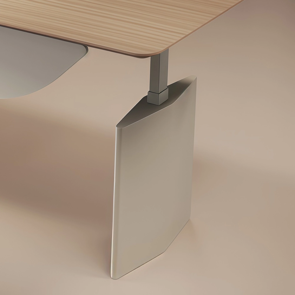 Quiet Electric Lift Desk for President and Manager Office - image 5