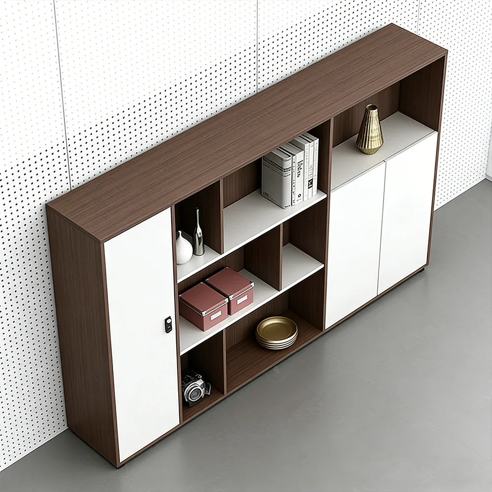 Modern Office Storage Cabinet with Lock - image 2
