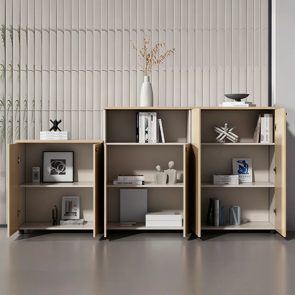 Wooden Filing Cabinet for Workspace Storage - image 2