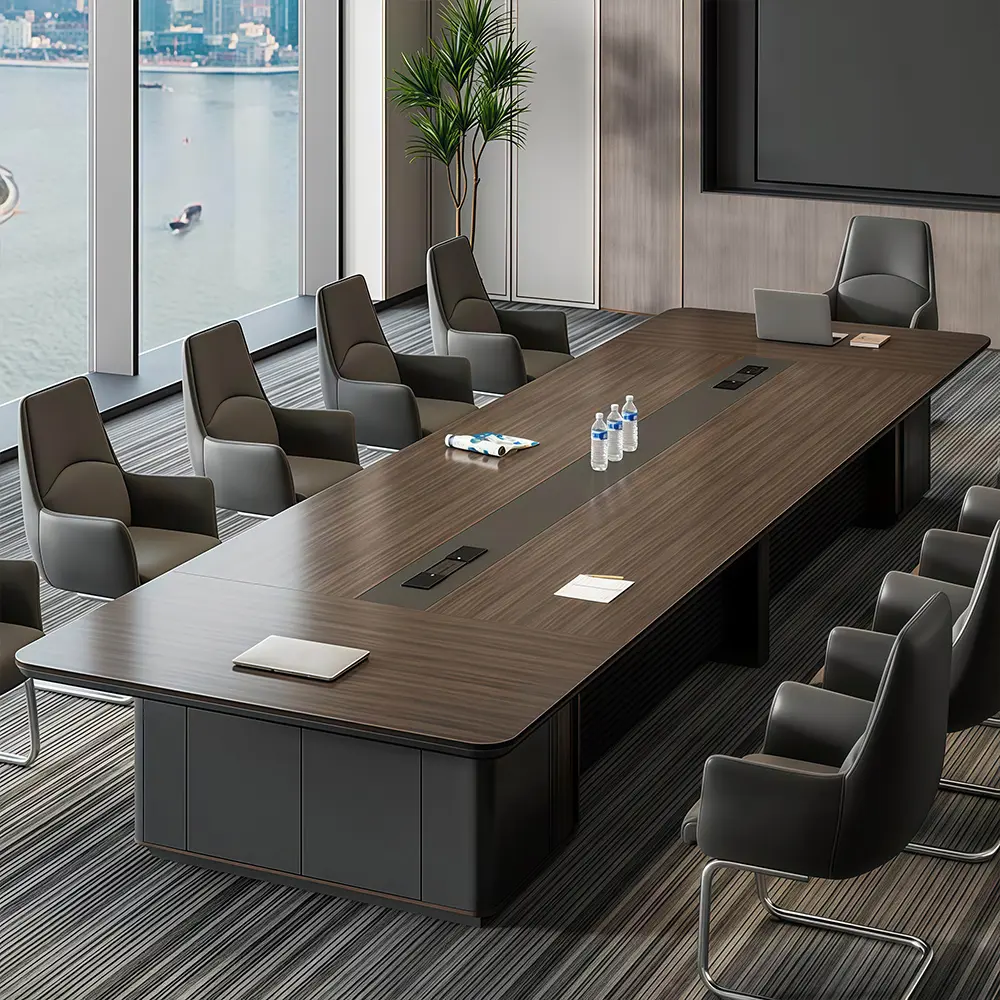 High-End Modern Conference Tables & Long Rectangular Meeting Room Desks - image 2