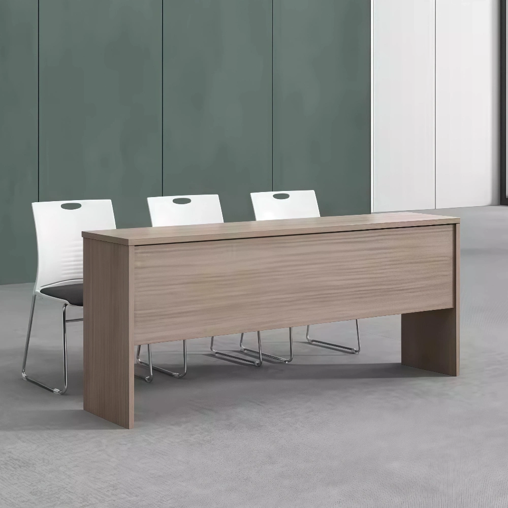 Modern Rectangular Conference Table  Simple Design for Seminars and Meetings - image 2