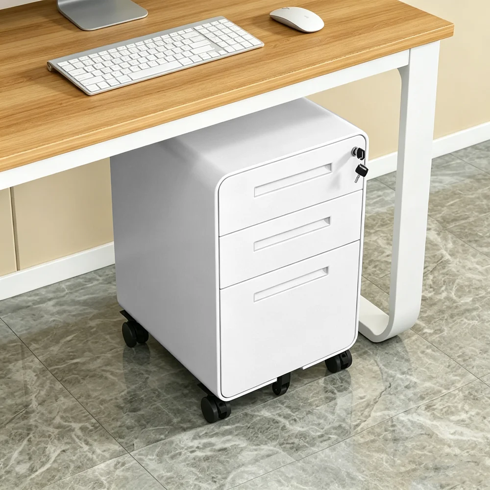 Small Metal Filing Cabinet for Home or Office - image 2