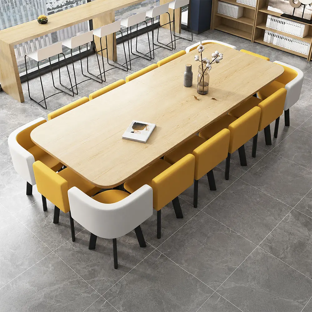 Modern Minimalist Conference Long Table – Sleek Design for Meeting Rooms - image 2