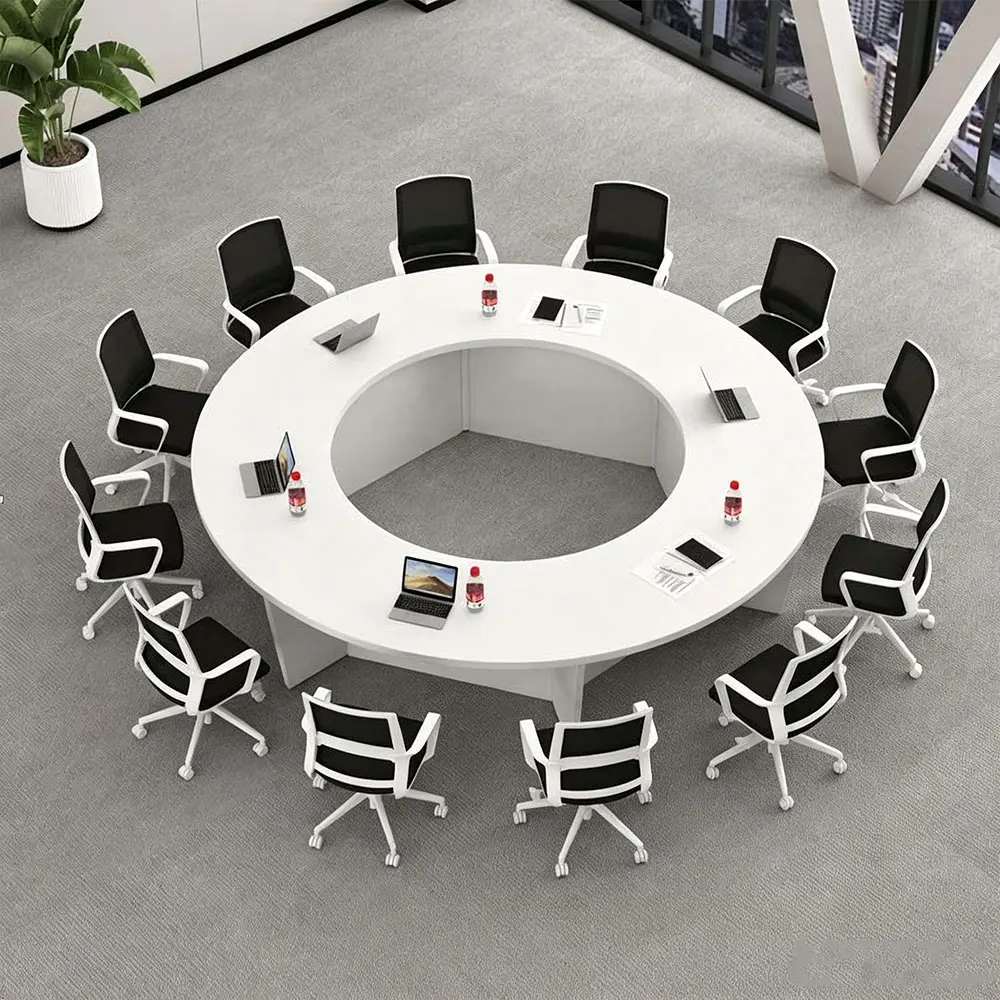 Creative Round Meeting Tables for Modern Offices  Circular Conference Table Designs - image 2