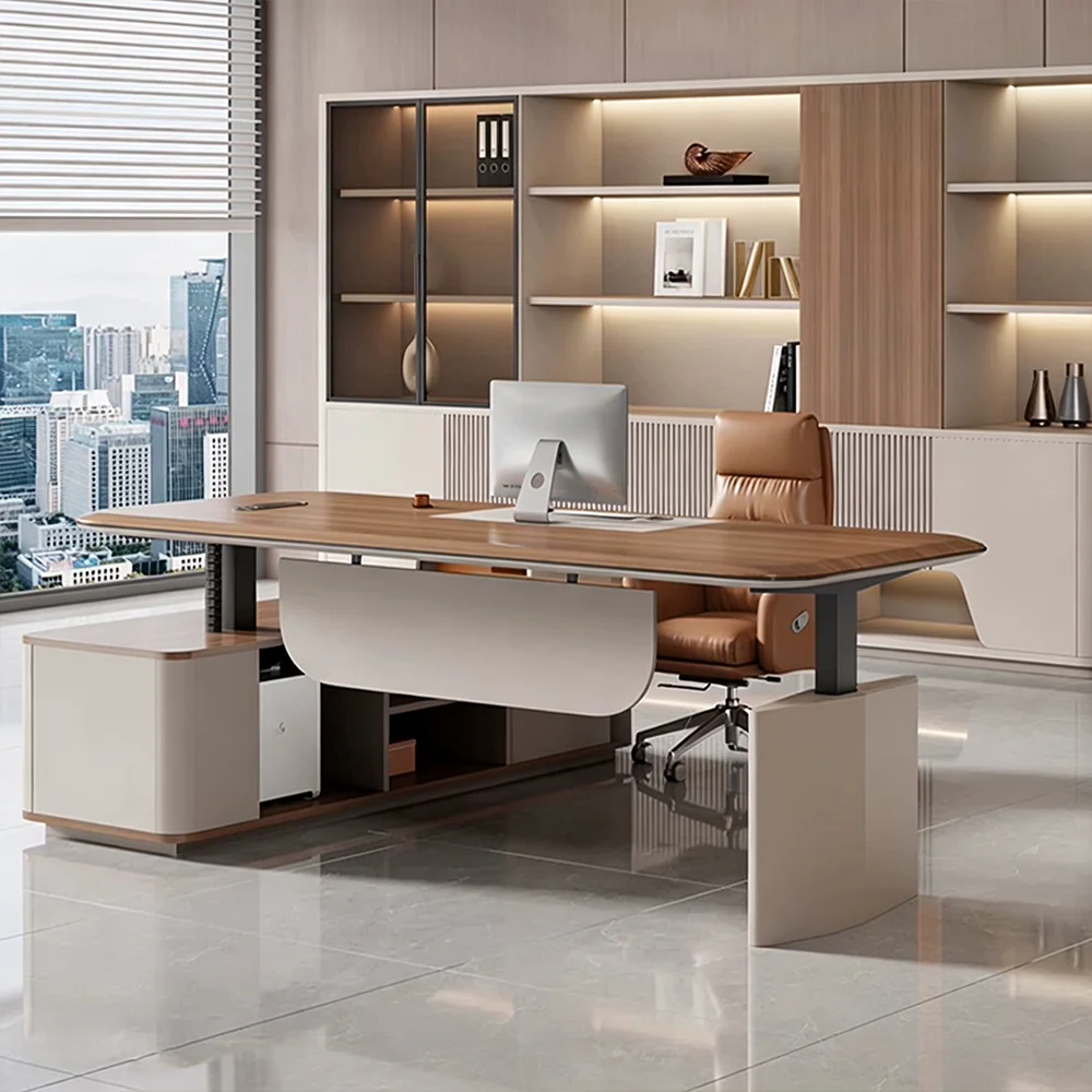 Modern Manager Desk with Smart Lift System - image 2