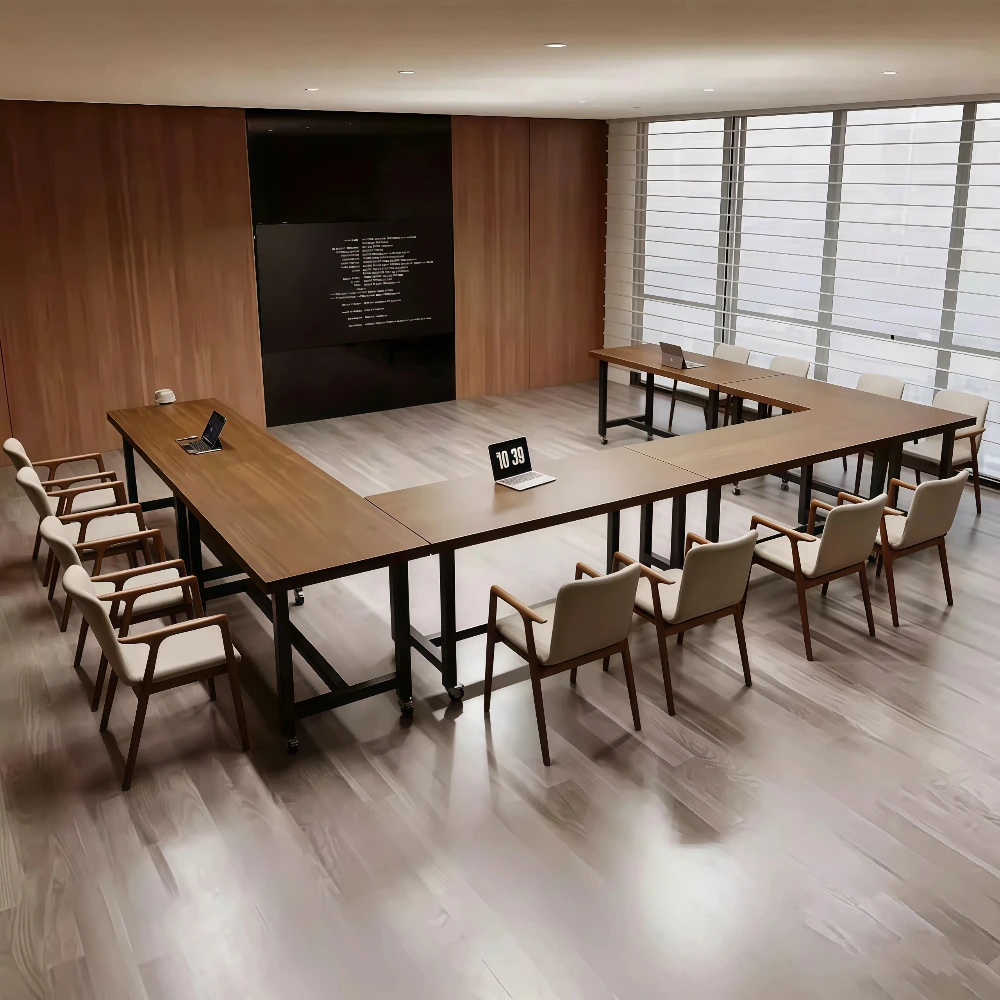 Mobile Conference Tables with Wheels – Modular & Freely Splittable Meeting Desks - image 2