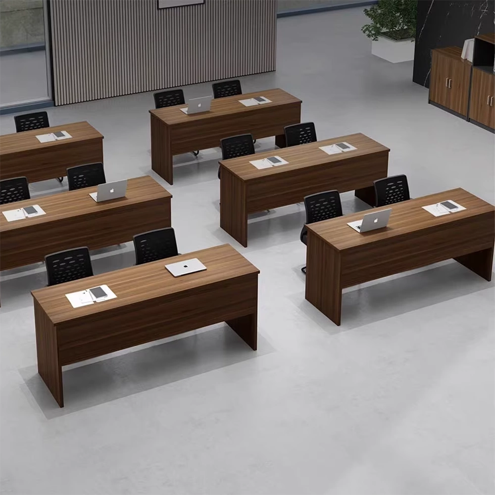 Minimalist Long Conference Table  Simple Rectangular Bar Table for Meetings - image 3