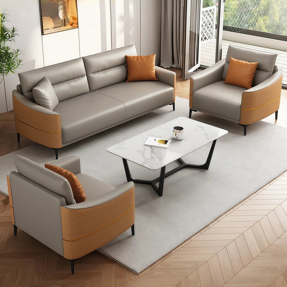 Sofa Designed for Minimalist Business Waiting Area - image 2