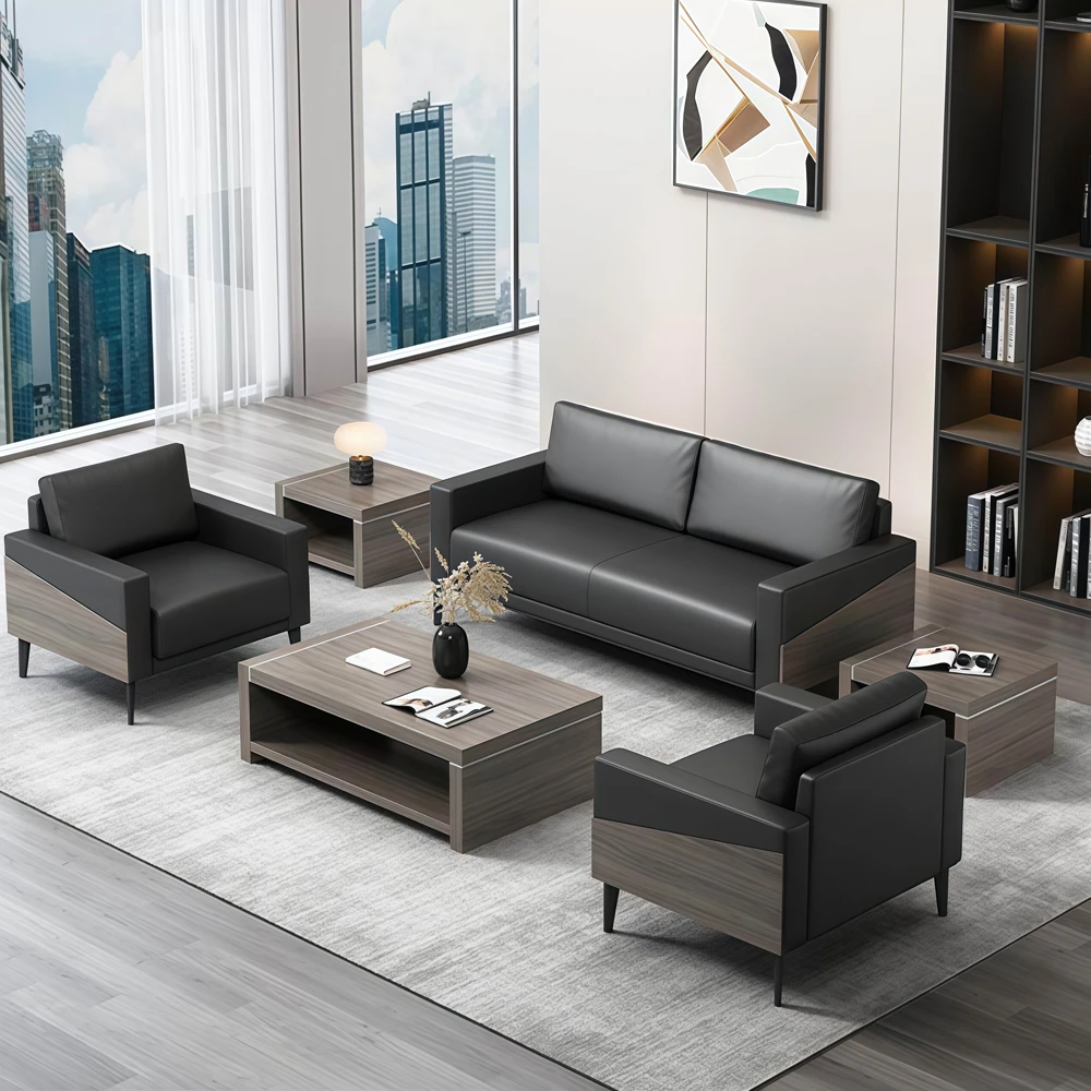 Minimalist Style Office Reception Sofa - image 2