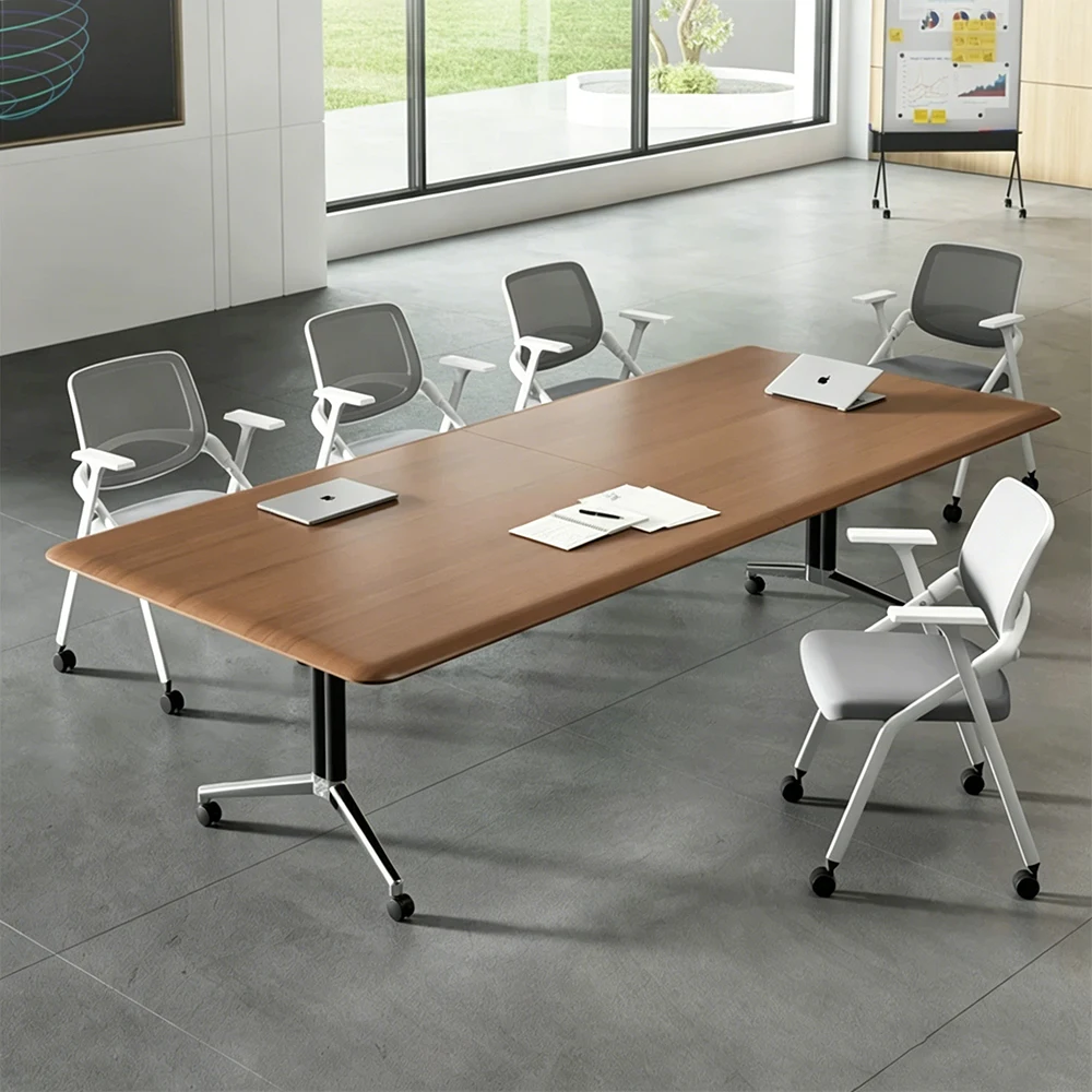 New Craft Folding Conference Table – Modular Mobile Combo Long Tables for Meetings - image 2