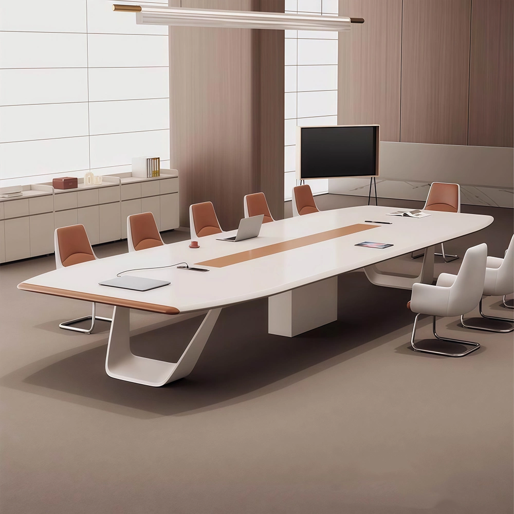 Premium Lacquer Conference Table for Large Meeting Rooms - image 2